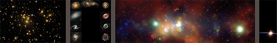 space murall galaxy